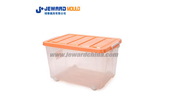 Molde de caja de almacenamiento transparente