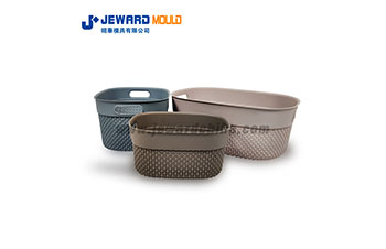 Molde de cesta de almacenamiento con estilo de patrón de panal