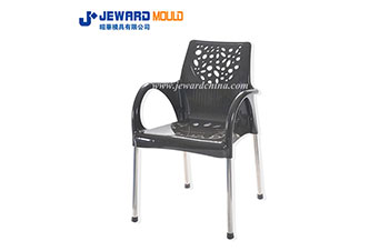 Molde de silla de Metal armado con patas